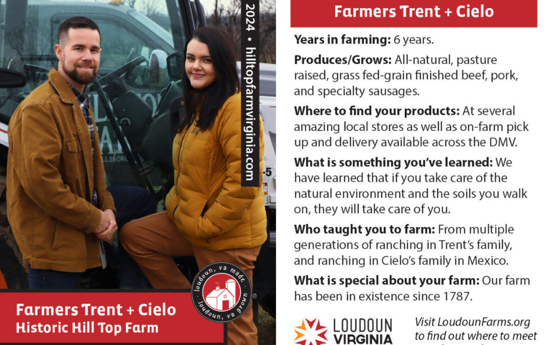 Meet Farmers Trent and Cielo From Historic Hill Top Farm